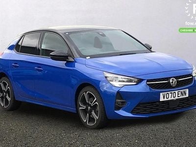 Used Vauxhall Corsa SRi 101 HP (74 kW) 2021 Blue Hatchback