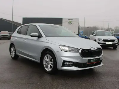 Used Skoda Fabia SE L 110 HP (80 kW) 2025 Silver Hatchback