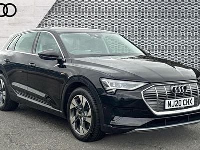 Black Used 2020 Audi e-tron Advanced SUV | £20,325 (Good price)