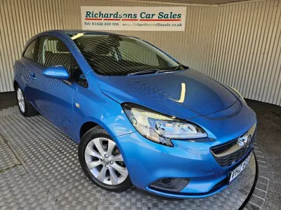 Gebraucht Vauxhall Corsa 75 PS (55 kW) 2017 Blau Kleinwagen