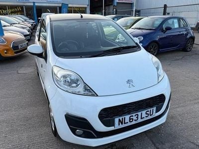 Used Peugeot 107 Envy 68 HP (50 kW) 2013 White Hatchback