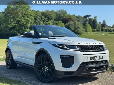 Used Land Rover Range Rover evoque HSE Dynamic 180 HP (132 kW) 2017 White Cabriolet