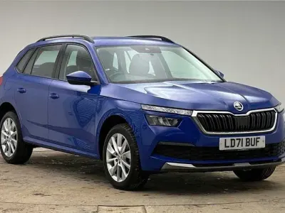 Used Skoda Kamiq SE 110 HP (80 kW) 2021 Blue SUV