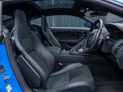 Used Jaguar F-Type S 450 HP (330 kW) 2021 Blue Coupe