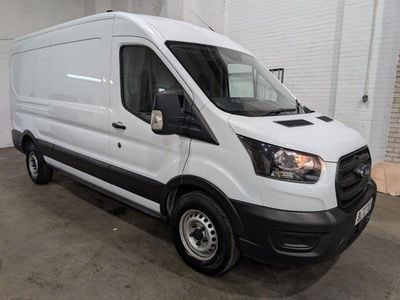 Used Ford Transit 128 HP (94 kW) 2022 Frozen white (solid colour)