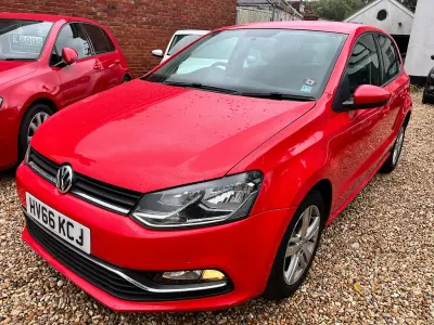 Used VW Polo Match 2016 Red Hatchback