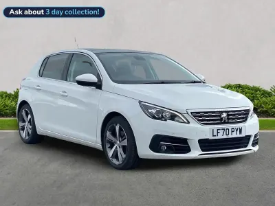 Used Peugeot 308 Allure 130 HP (95 kW) 2020 White Hatchback
