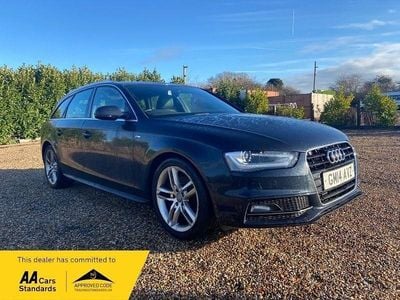 Used Audi A4 S-Line 150 HP (110 kW) 2014 Blue Estate