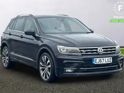 Used VW Tiguan R-line 241 HP (177 kW) 2017 Black SUV