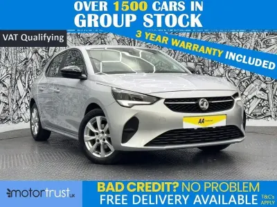 Używany Vauxhall Corsa Edition 75 KM (55 kW) 2022 Srebrny Hatchback