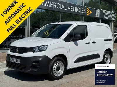Used Peugeot E-Partner Premium 100 kW (136 HP) 2023 White MPV