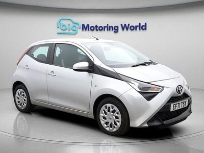 Silver Used 2021 Toyota Aygo X-play Hatchback | £8,881 (Good price)