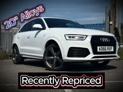 Used Audi Q3 S-line plus 150 HP (110 kW) 2016 White SUV