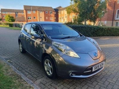 Used Nissan Leaf Acenta 80 kW (109 HP) 2015 Grey Hatchback