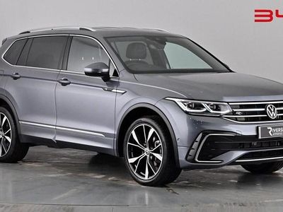 Used VW Tiguan Allspace R-line 150 HP (110 kW) 2024 Platinum grey SUV