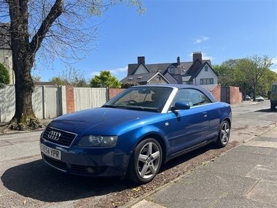 used Audi A4 Cabriolet 1.8 T SPORT 2d 161 BHP