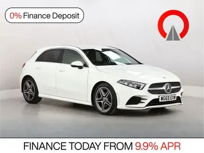 Used Mercedes A180 Executive 116 HP (85 kW) 2019 White Hatchback