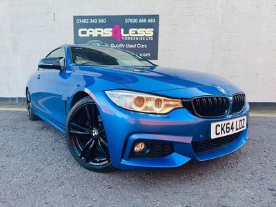 Used BMW 420 M Sport 181 HP (133 kW) 2014 Blue Coupe