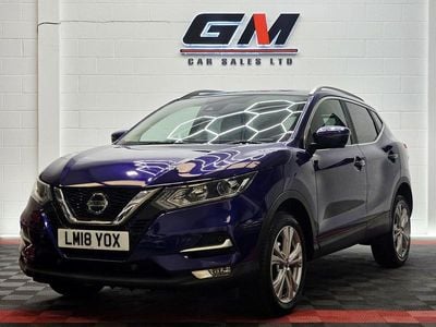 Used Nissan Qashqai N-Connecta 2018 Blue SUV
