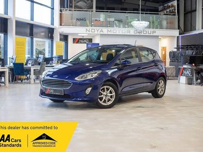 Used Ford Fiesta Zetec 100 HP (73 kW) 2017 Blue Hatchback