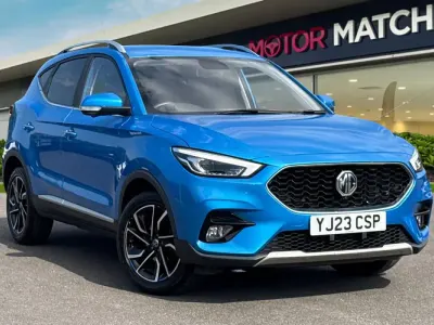 Used MG ZS Exclusive 106 HP (77 kW) 2023 Blue SUV