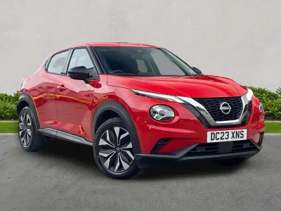 Used Nissan Juke Acenta 114 HP (83 kW) 2023 Red SUV