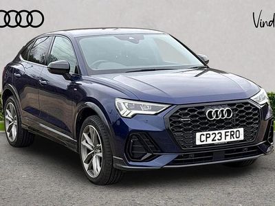 Used Audi Q3 Black Edition 196 HP (144 kW) 2023 Blue SUV