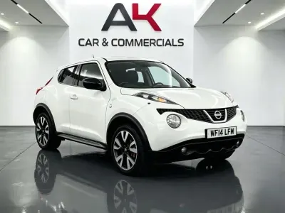 Used Nissan Juke N-TEC 117 HP (86 kW) 2014 White SUV