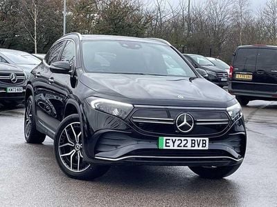 Used Mercedes EQA250 AMG Line Premium 139 kW (190 HP) 2022 Black SUV