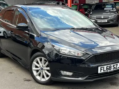 Used Ford Focus Titanium 125 HP (91 kW) 2018 Black Hatchback