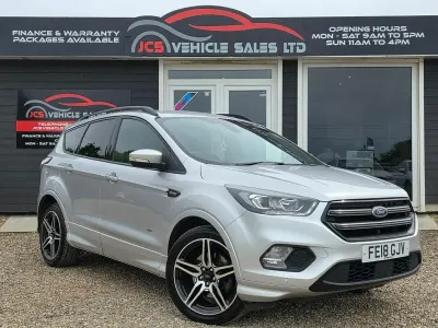 Used Ford Kuga ST-Line 180 HP (132 kW) 2018 Silver SUV