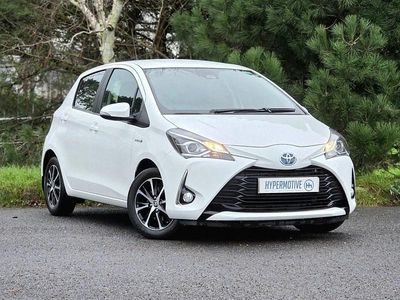 White Used 2019 Toyota Yaris Hybrid Hatchback | £12,995 (Good price)