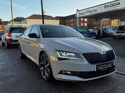 Grey Used 2019 Skoda Superb SportLine Hatchback | £14,290 (A bit pricey)