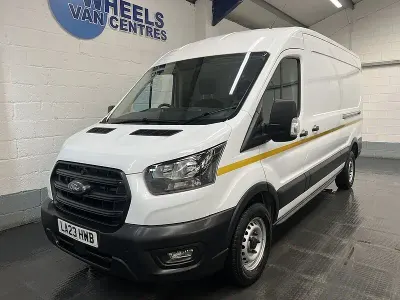 Used Ford Transit S 130 HP (95 kW) 2023 White Van