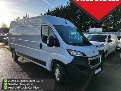 White Used 2024 Peugeot Boxer Premium Van | £15,975 (Good price)
