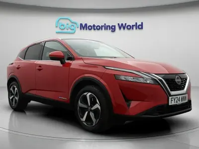 Used Nissan Qashqai N-Connecta 190 HP (139 kW) 2024 Red SUV