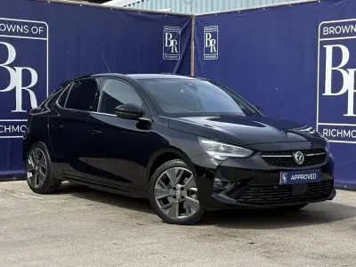 Used Vauxhall Corsa-e Ultimate 100 kW (136 HP) 2023 Black Hatchback
