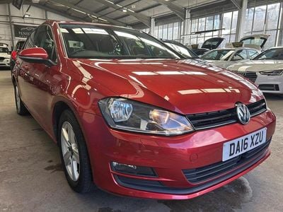 Used VW Golf VII Edition 110 HP (80 kW) 2016 Red Hatchback