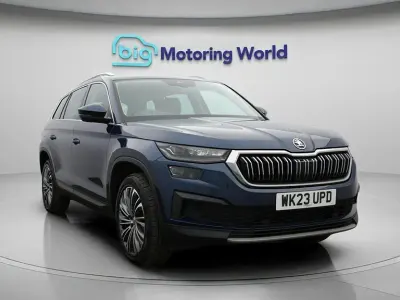 Used Skoda Kodiaq SE L Executive 150 HP (110 kW) 2023 Blue SUV