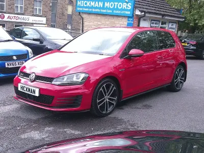 Second-hand VW Golf VII GTD 2017 Roșu Hatchback