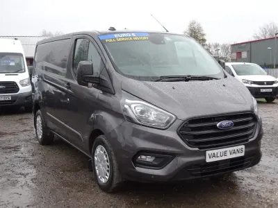 Usado Ford Transit Custom Trend 130 HP (95 kW) 2022 Cinzento Van