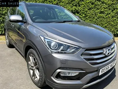 Used Hyundai Santa Fe Premium SE 200 HP (147 kW) 2017 Silver SUV