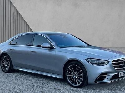 Metallic paint hightech silver Used 2024 Mercedes S580 Executive Sedan | £91,780 (Super price)
