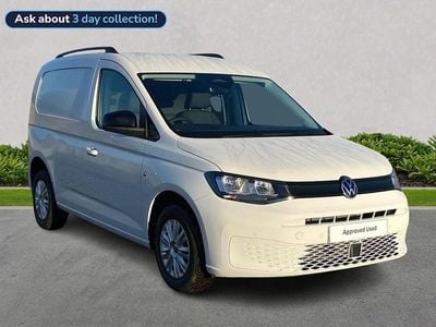 White New 2025 VW Caddy MPV | £21,999 (Good price)