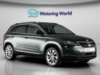Używany Skoda Karoq SE L 150 KM (110 kW) 2019 Zielony SUV