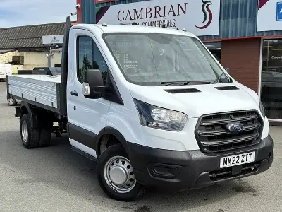 Used Ford Transit 170 HP (125 kW) 2022 White Cabriolet