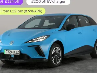 Used MG MG4 EV SE 150 kW (204 HP) 2024 Blue Hatchback