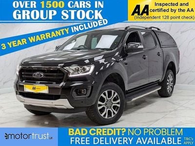Used Ford Ranger Wildtrack 210 HP (154 kW) 2019 Black Pickup