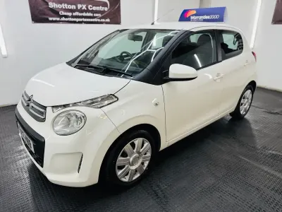 Used Citroën C1 Feel 82 HP (60 kW) 2017 White Hatchback