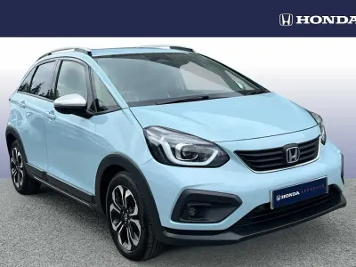 Used Honda Jazz Hybrid 109 HP (80 kW) 2020 Blue Hatchback